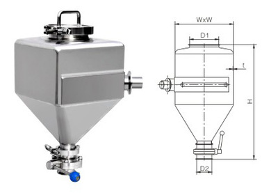 LDS移动式混合料斗