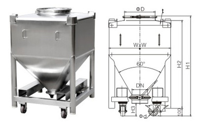 LDZ提升式混合料斗